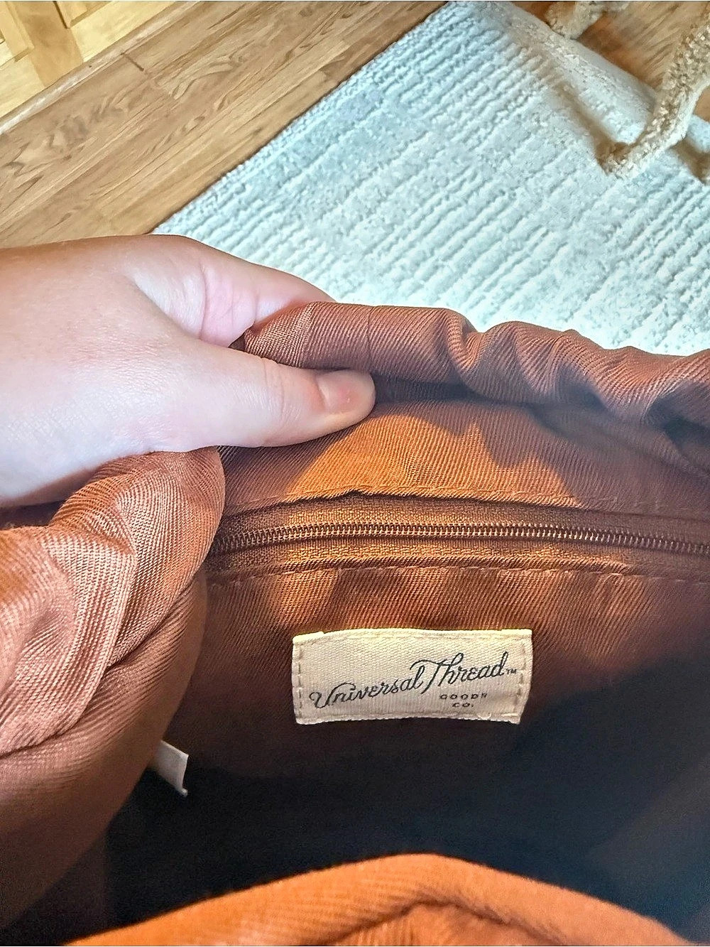 Universal Thread Backpack in Brown - Picture 6 of 9